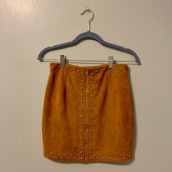 L'ATISTE Dresses & Skirts - Suede Skirt